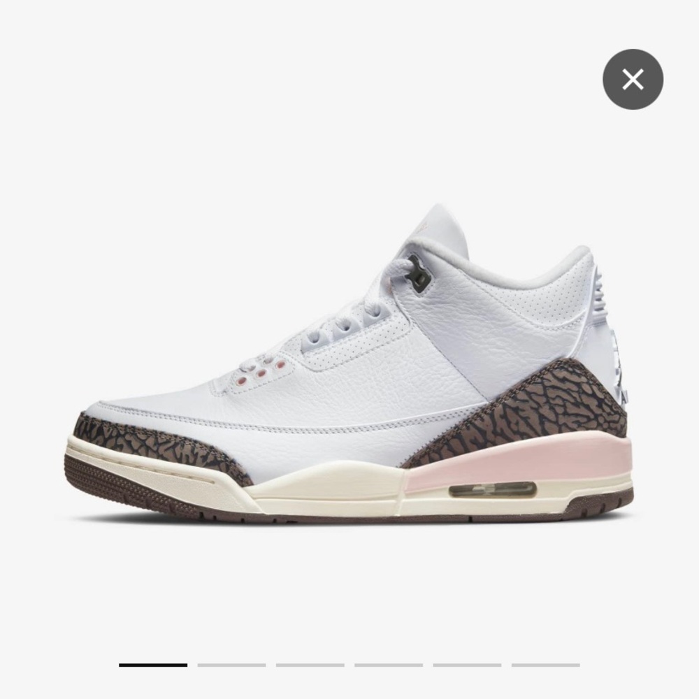 NEW Size 7- Nike Women’s Air Jordan 3 Dark Mocha